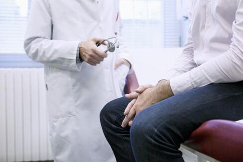 التشاور مع متخصص في التهاب البروستاتا